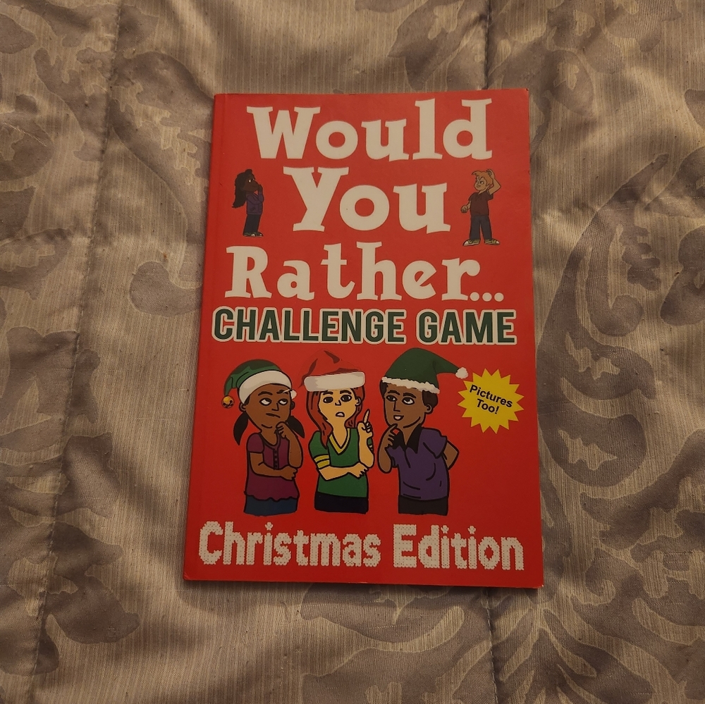 Would you Rather Christmas Edition with pictures.